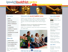 Tablet Screenshot of ipswichbuddhistcentre.org.uk